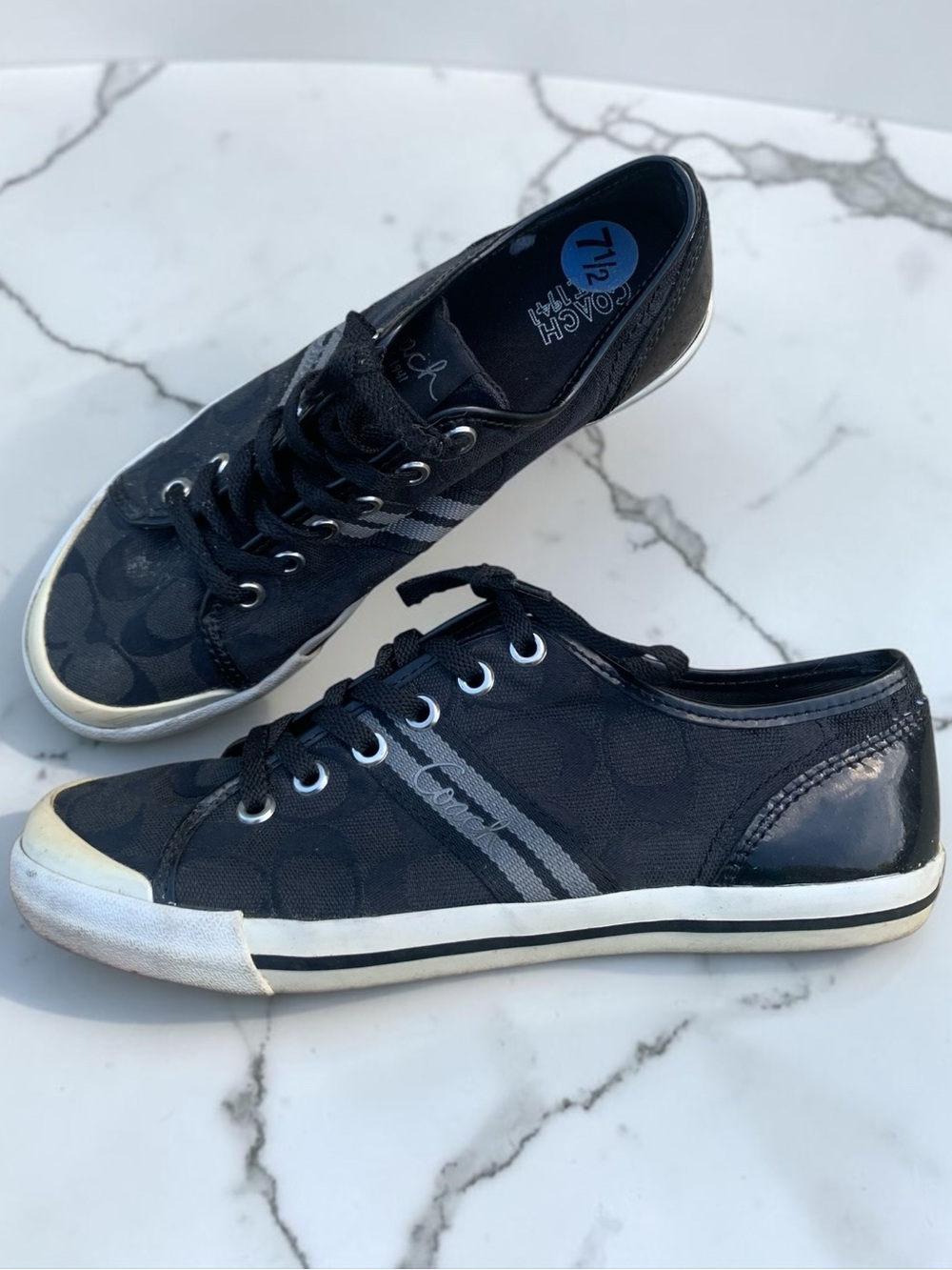 Coach Sneakers Black Size 7.5 Women’s